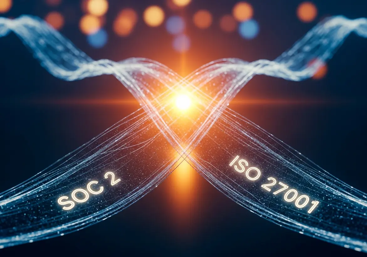 Canadian startups targeting enterprise customers face a practical question: Do you need both SOC 2 and ISO 27001, or will one certification satisfy your market? The answer depends on geography and customer base, but the real opportunity lies in recognizing that these frameworks overlap significantly. Rather than choosing between them, successful founders build roadmaps that achieve both certifications with minimal duplicate effort. This article explains how SOC 2 and ISO 27001 differ structurally, when you'll need each certification, and how to sequence your implementation for maximum efficiency.

{{S1_IMAGE_1}}


## Understanding framework differences between SOC 2 and ISO 27001 🎯

SOC 2 and ISO 27001 approach security from fundamentally different angles. SOC 2 evaluates whether your startup demonstrates effective controls across five Trust Service Categories: security, availability, processing integrity, confidentiality, and privacy. An external auditor validates that your controls operate effectively during a defined observation period, typically six months for Type II reports. The framework focuses on current control effectiveness for service organizations.

ISO 27001 establishes an information security management system across your entire organization. Rather than auditing current controls, ISO 27001 requires you to document policies, implement controls systematically, and maintain continuous improvement processes. The framework prescribes 114 controls organized into 14 domains, giving you a comprehensive security blueprint that demonstrates systematic governance. This structural difference explains why they appeal to different audiences - North American enterprise customers typically demand SOC 2 compliance during vendor evaluation, while European and international customers require ISO 27001 certification as a baseline for engagement.

## When startups need both certifications simultaneously 📊

Your market composition determines certification priority. If your customers are primarily North American SaaS, fintech, or healthcare companies, SOC 2 certification becomes your immediate priority. North American enterprises expect SOC 2 reports during vendor evaluation, while ISO 27001 remains secondary unless your contractual relationships extend to European markets. Startups with European customers or international growth plans need ISO 27001 alongside SOC 2.

As explored in Why startups need SOC 2 sooner than they think, the sequencing matters: you'll pursue SOC 2 first to satisfy North American customers and investors, then layer ISO 27001 certification to unlock European markets. This sequential approach keeps your team focused while building momentum toward dual certification. The timeline shifts dramatically if you're primarily international from the start - a Canadian AI startup targeting European enterprise customers might prioritize ISO 27001 certification initially, then add SOC 2 once North American sales conversations mature.

**Pro tip:** Start with SOC 2 Type I within your first year of security implementation - Type I provides immediate evidence of control intent, allowing you to close early-stage enterprise deals while building toward the observation period you'll need for Type II.

## Mapping control overlap for parallel implementation 🔗

The remarkable opportunity in dual certification lies in recognizing that SOC 2 and ISO 27001 cover approximately 70-80% of the same security territory. Both frameworks require access controls, encryption, incident response procedures, vendor management, and regular security assessments. Both demand documentation, evidence collection, and third-party validation. The control overlap means you're building one comprehensive program that satisfies both frameworks simultaneously.

**Pro tip:** Map your controls against both frameworks during gap analysis rather than treating them as separate assessments - create a single control matrix showing which ISO 27001 controls map to which SOC 2 categories to prevent duplicate work and identify gaps that'll serve both frameworks.

Quickly Technologies, a 12-person seed-stage Canadian fintech platform, achieved both ISO 27001 and SOC 2 Type 2 certifications in 7 months through strategic parallel implementation, enabling enterprise payment processing contracts that were previously blocked by security requirements. Their success came from treating dual certification as a single integrated program rather than two separate initiatives.


{{S1_IMAGE_2}}

## Sequencing your dual certification timeline 🚀

The most efficient roadmap sequences certification priorities based on market urgency while leveraging control overlap. Canadian startups should typically begin with SOC 2 Type I to establish immediate credibility with enterprise prospects, then build toward SOC 2 Type II observation period while simultaneously implementing the additional documentation and governance structures you'll need for ISO 27001.

By month three or four of your SOC 2 observation period, you'll launch ISO 27001 implementation. Because 70-80% of controls already exist from your SOC 2 work, ISO 27001 primarily requires you to formalize governance, create management policies, and establish continuous improvement documentation. The combined effort typically adds less time than you'd spend pursuing certifications sequentially.

This parallel approach also satisfies investor due diligence more comprehensively. Investors increasingly expect founders to demonstrate not just current control effectiveness through SOC 2, but also systematic, documented security governance through ISO 27001. The combination signals operational maturity and global ambition that resonates more strongly than either certification alone. Instead of seeing dual certification as competing priorities, view it as an integrated roadmap that builds a security architecture capable of supporting international expansion.

## Book a free consultation 📞

Dual certification doesn't have to derail your development roadmap. Canadian startups pursuing enterprise customers in North America and Europe need both SOC 2 and ISO 27001 - but understanding how to sequence them strategically keeps your team focused while maximizing efficiency. Schedule a free consultation to assess your market composition and create a dual certification strategy tailored to your growth stage.

Oleg
Co-Founder @ EIM

Serving the startup community since 2024
20+ years in Enterprise

EIM Services has partnered with multiple Canadian and International startups to deliver scalable, cost-effective, and solid solutions. Our expertise spans pre-seed to Series A companies, delivering modern continuous certification and compliance solutions tailored for Startups in the cost-effective and shortest possible time. As well as bringing automated financial systems that reduce financial overhead by an average of 50% while ensuring investor-grade reporting at a fraction of the cost of an in-house team. We've helped startups save thousands through strategic financial positioning and compliance excellence.